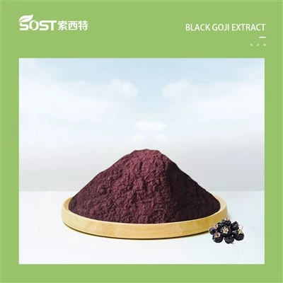 Svart Goji Berry Powder